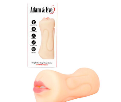 Adam & Eve Bang & Blow Deep Throat Stroker